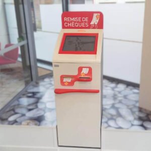 Borne de remise de chèques S10